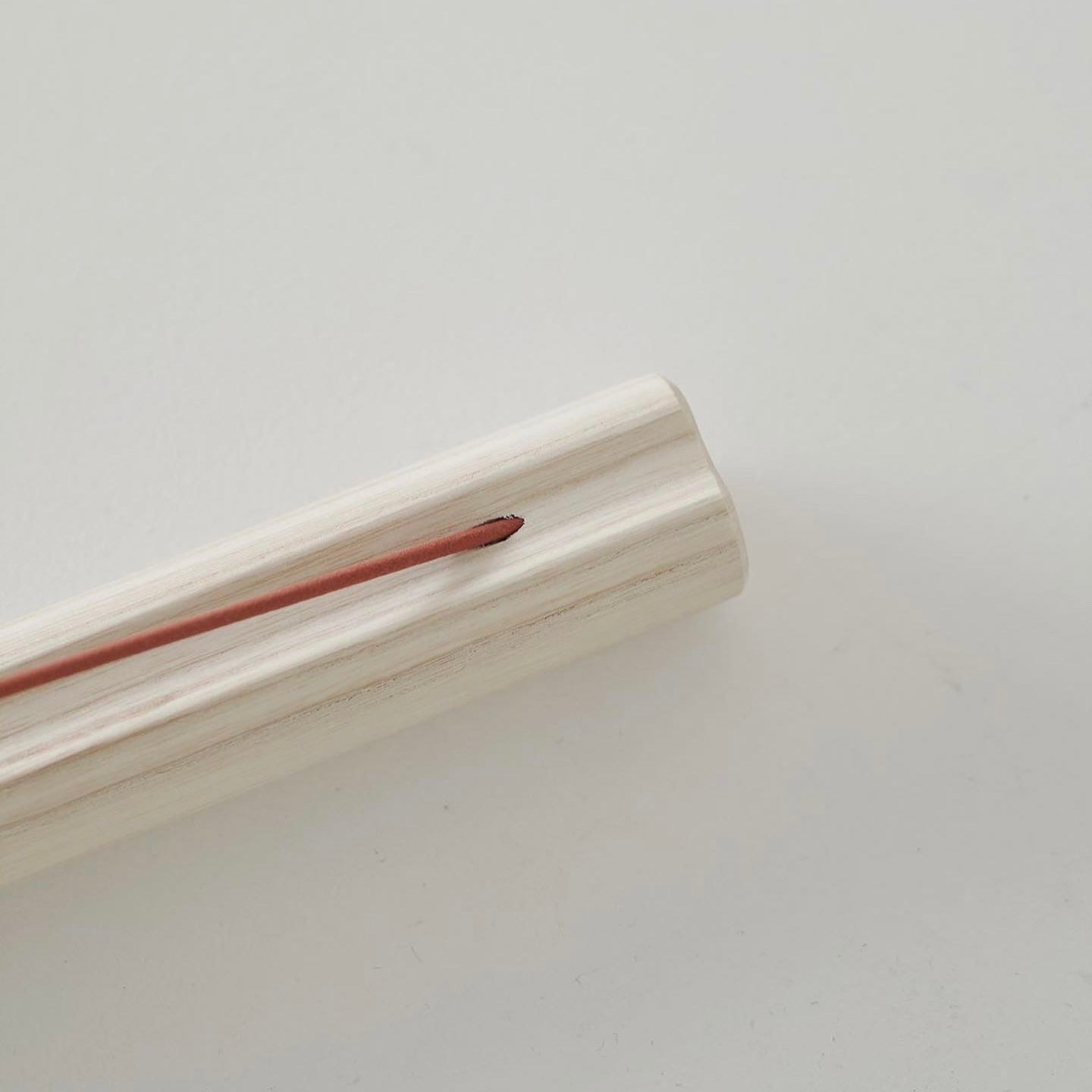 Ash Wood Incense Holder