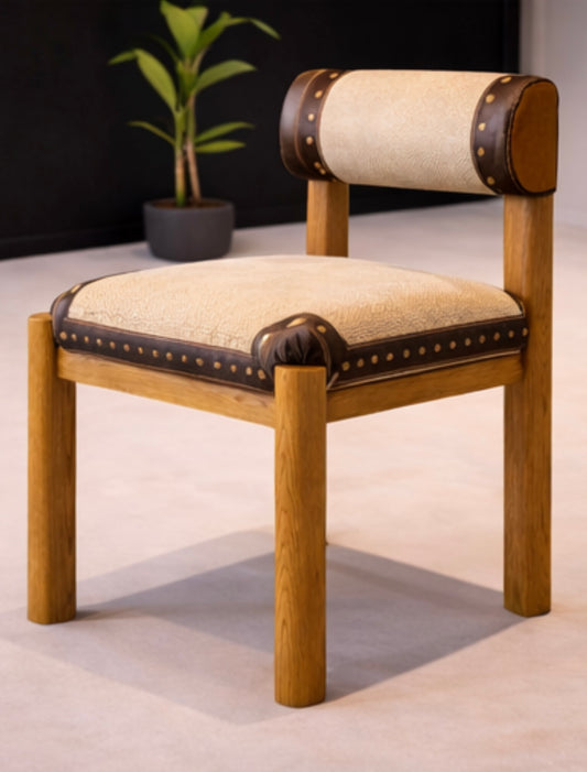 Custom Furniture Balance – Solid Maple Dining Chair & Bench Set