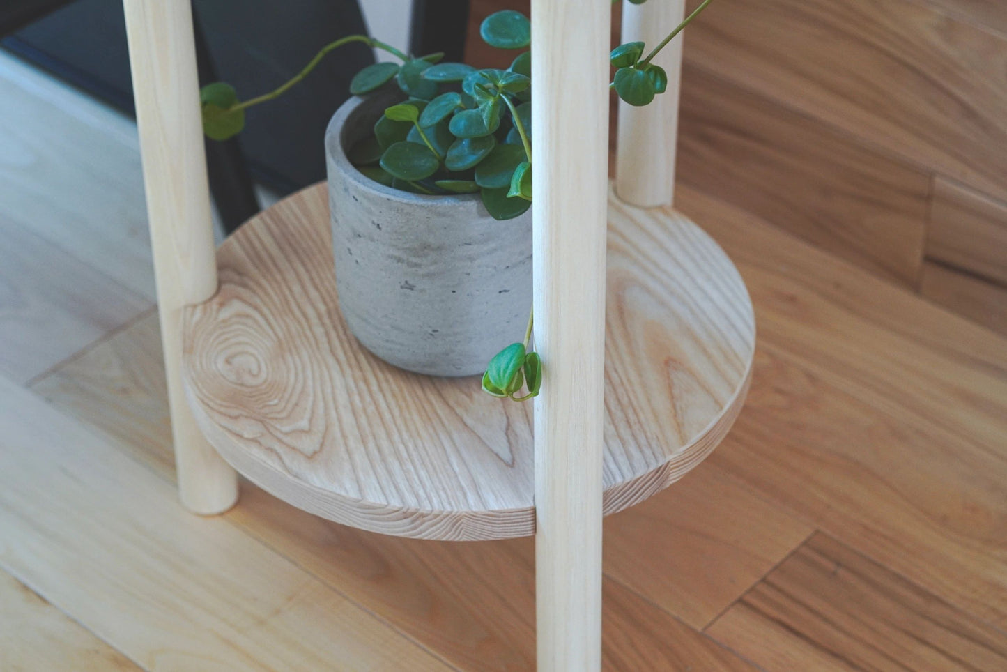 Wood Side Table Short